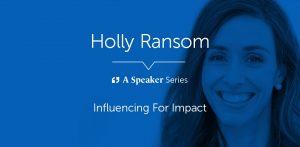 REA Speaker Series: Holly Ransom