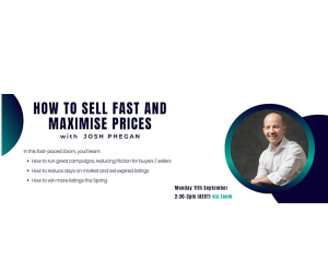 [Training] Josh Phegan - How to sell fast and maximise prices